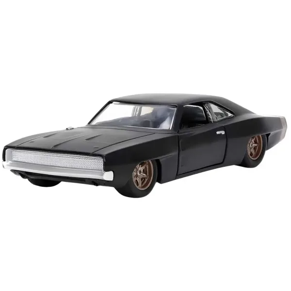 Brzi i žestoki: Dom Toretto Dodge Charger R/T 1970 & Dodge Charger Widebody 1968 metalni autić 2 komada u pakiranju 1/32 mjerilo 13cm - Jada Toys slika 6