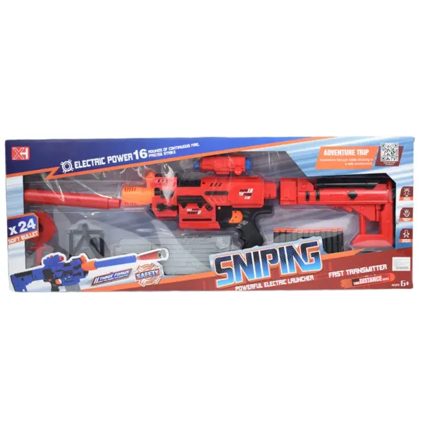 Sniping: Električna ogromna puška za gađanje spužvom i metom od 79 cm slika 17