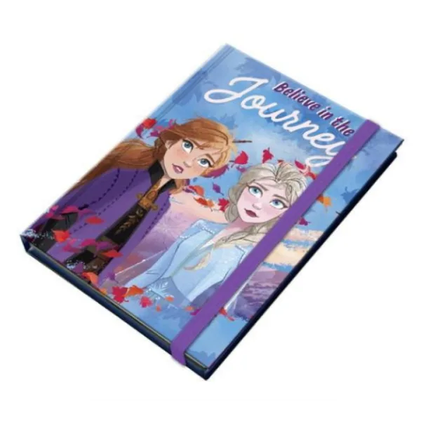 Snježno kraljevstvo 2 Notes sa gumicom više vrsta 10x13,5cm slika 5