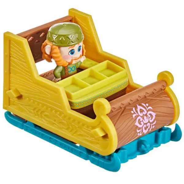Snježno kraljevstvo 2 Twirlabouts Oaken 2 u 1 sa saonicama - Hasbro slika 2