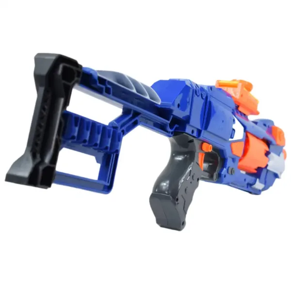 Soft Bullet Gun: Električna strojnica s okretnim spremnikom i ispaljivanjem spužve s patronama 55 cm slika 4