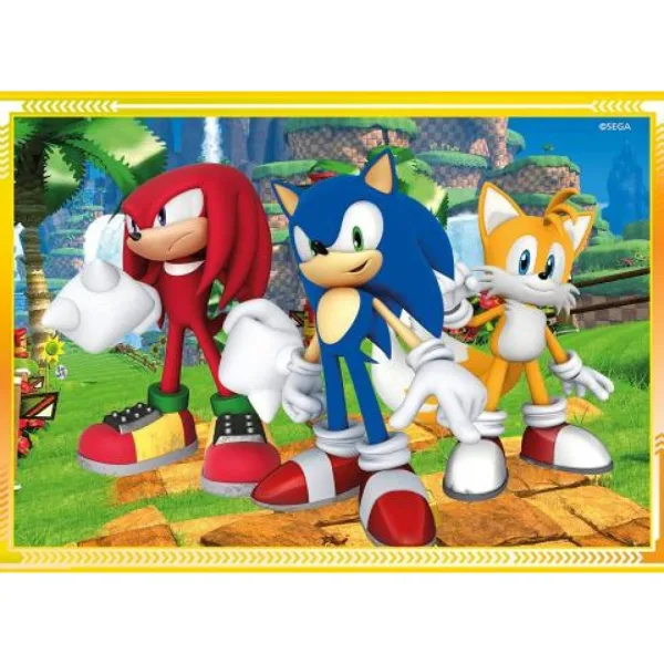 Sonic 4 u 1 puzzla - Clementoni slika 2