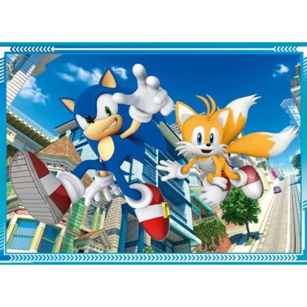 Sonic 4 u 1 puzzla - Clementoni slika 3