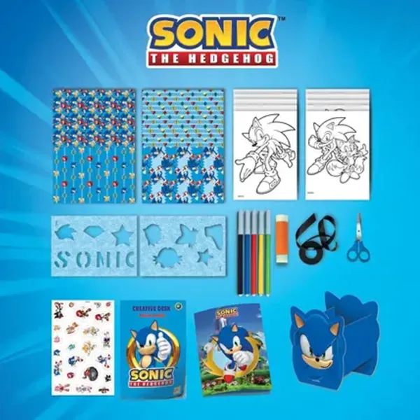 Sonic Kreativni set bojica u torbi – Lisciani slika 3