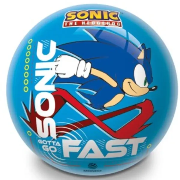 Sonic Super Jež Bio Ball gumena lopta 14cm - Mondo Toys slika 2