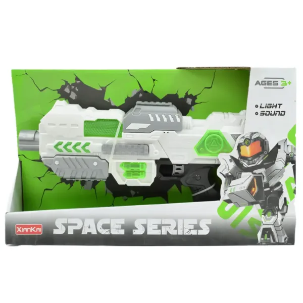 Space Series: Svemirsko oružje s osloncem, svjetlom i zvukom 40 cm slika 4