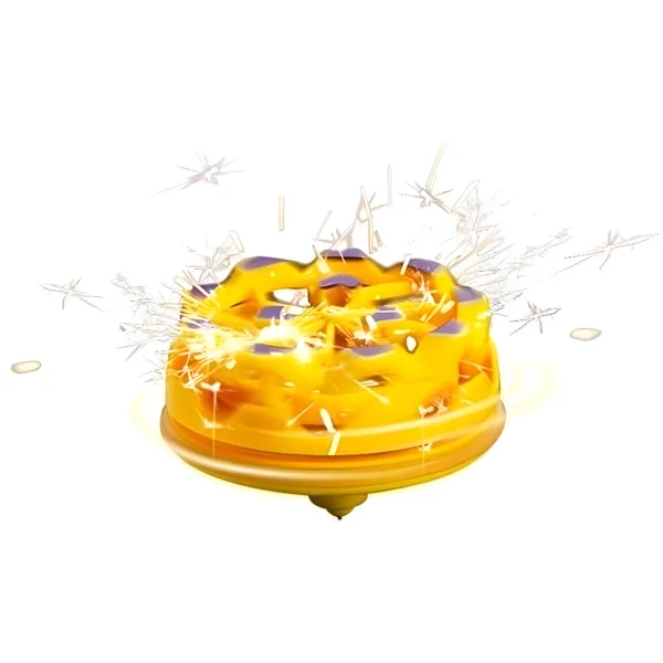 Spark Tops svjetlucavi zvrk, razne vrste, 1 komad slika 5