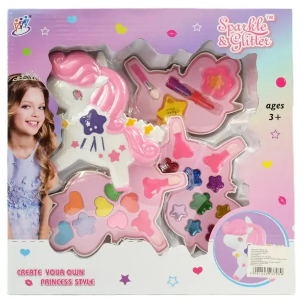 Sparkle & Glitter: Jednorog set paleta šminke na tri razine slika 6