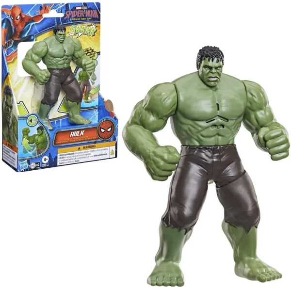 Spider-Man Novi dan: Hulk akcijska figura sa zvukom 15cm - Hasbro slika 2