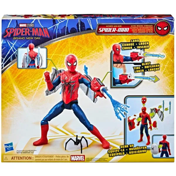 Spider-Man Brand New Day: Ultimate Web Gear akcijska figura s opremom i dodacima 29 cm – Hasbro slika 4