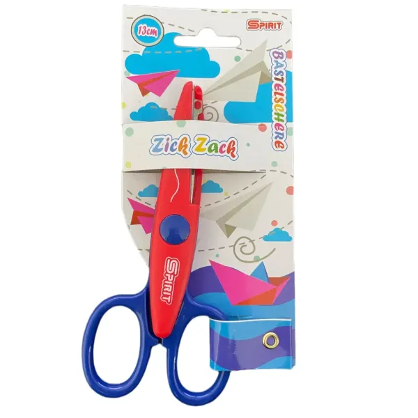 Spirit: Cik-cak škare 13cm - razne boje slika 2