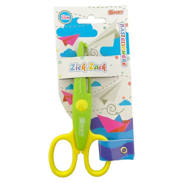 Spirit: Cik-cak škare 13cm - razne boje slika 3