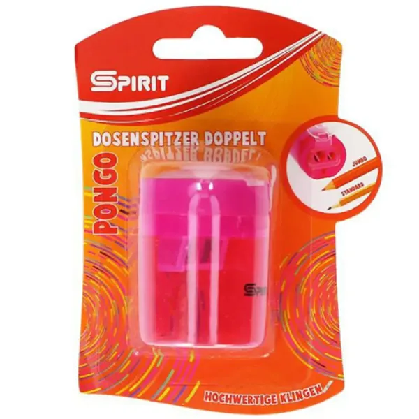 Spirit: Pongo šiljilo sa spremnikom 1kom - razne boje slika 2