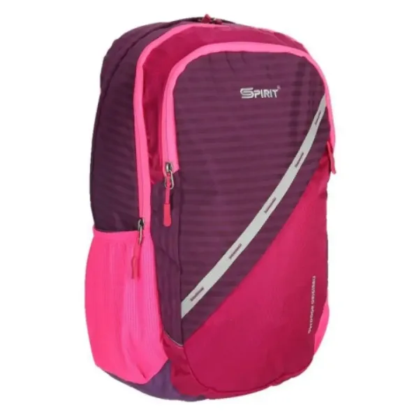 Spirit: Stilo pink-ljubičasta školska torba, ruksak slika 2
