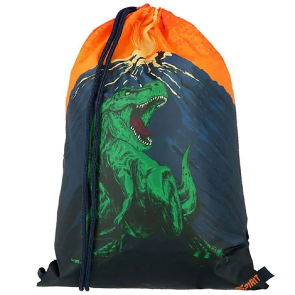 Spirit: T-Rex, 3D uzorak, LED školska torba set 5kom slika 5