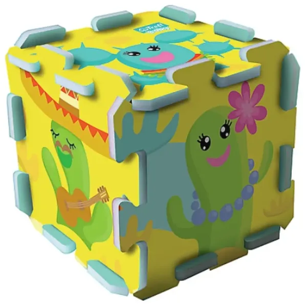 Spužvaste puzzle uzorak kaktusa - Terfl slika 4