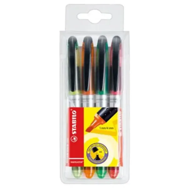 Stabilo: Navigator marker 1-4mm set od 4 komada slika 1