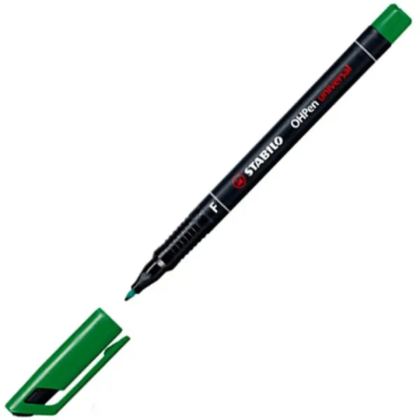 Stabilo OHPen Universal F zeleni alkoholni flomaster 0,7mm slika 2