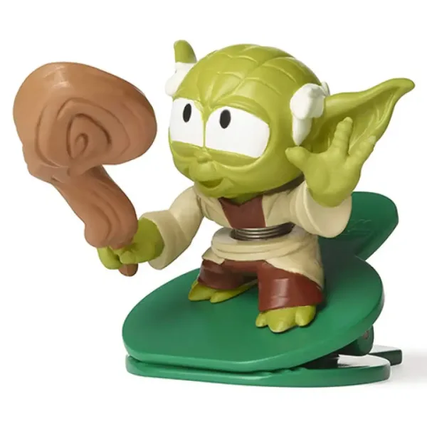 Star Wars Battle Bobblers R2-D2 vs Yoda figura koja se može prikačiti - Hasbro slika 4