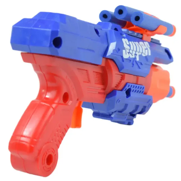 Super Gun: Puška za gađanje spužvom sa patronama na daljinu gađanja 12 metara 23x13cm slika 4