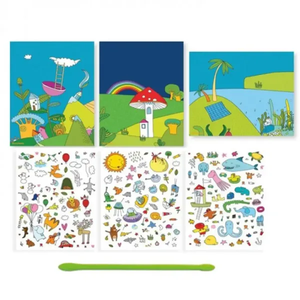 Sycomore: Set naljepnica Imaginarni svijet slika 2