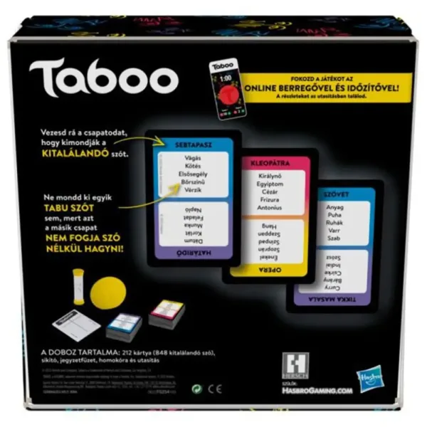 Tabu (Taboo) obiteljska društvena igra - Hasbro slika 2