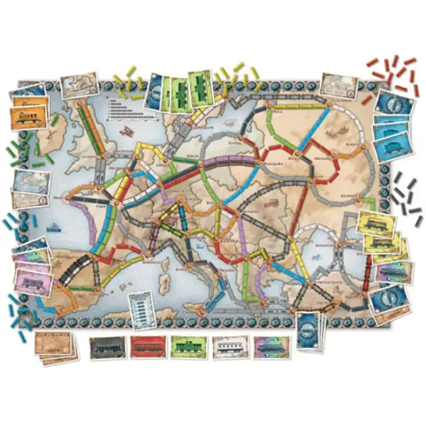 Ticket to Ride Europa društvena igra slika 3