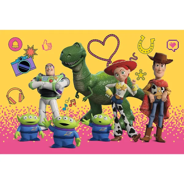 Toy Story 5 Igračke i prijatelji 24-dijelni Maxi puzzle - Trefl slika 2