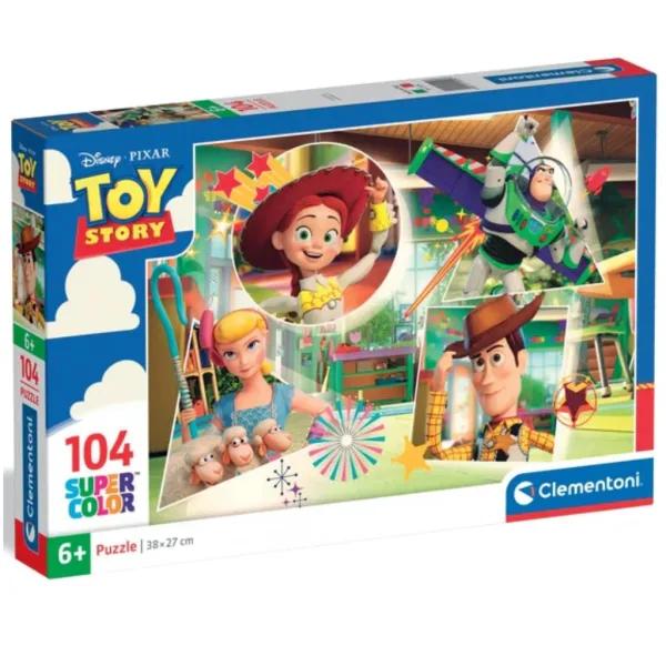 Toy Story Super Color puzzle 104 kom - Clementoni slika 1