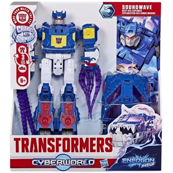 Transformers Cyberworld: Energonovi osluškivač, dubokomorska istraživačka figurica robota - Hasbro