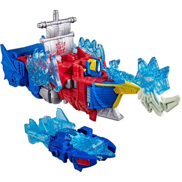 Transformers Cyberworld: Junaci otvorenog mora Energon val Optimus Prime i Mirage robotske figure - Hasbro slika 3