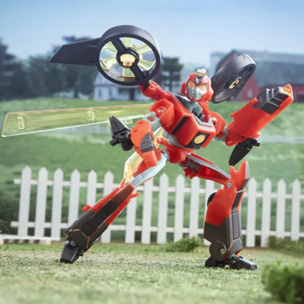 Transformers: EarthSpark Deluxe Terran Twitch akcijska figura koja se može preoblikovati - Hasbro slika 3