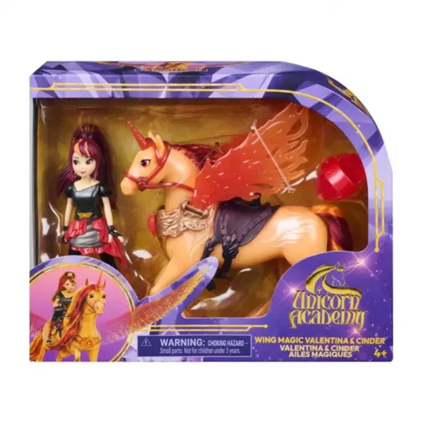 Akademija jednoroga: Čarobna krila - Valentina i Cinder set - Spin Master