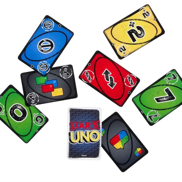 UNO Lažljivac kartaška igra - Mattel slika 2