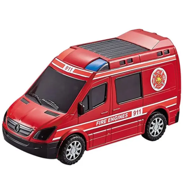 Vatrogasni kombi City Rescue sa svjetlom i zvukom slika 2