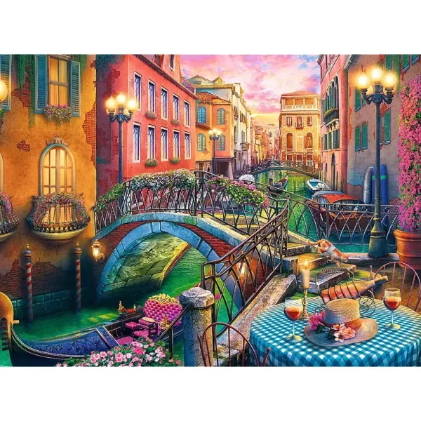 Venecijanska večernja idila, puzzle od 3000 dijelova - Trefl slika 2