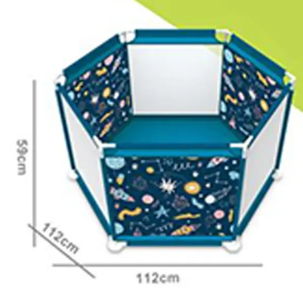 VivaKids Astronaut krevetić 112x59cm slika 2