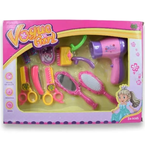 Vouge Girl: 10-dijelni kozmetički set s frizerskim priborom slika 7