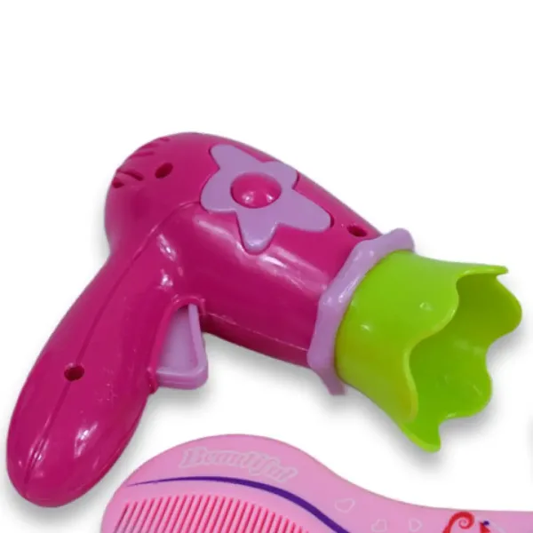 Vouge Girl: 11-dijelni kozmetički set sa kopčama za kosu, sušilom za kosu i telefonom slika 3