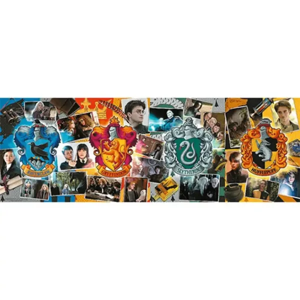Wizarding World: Puzzle Panorama četiri kuće Hogwartsa 1000 kom - Trefl slika 2
