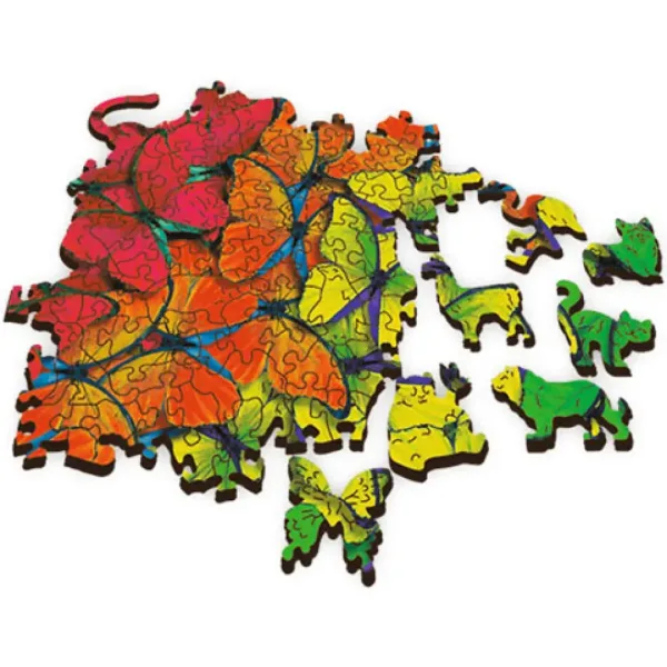 Wood Craft: Dugini leptiri drvene puzzle 500 + 1kom - Trefl slika 3