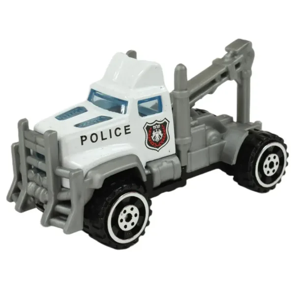 World of Trucks: Mali policijski auto u raznim verzijama 7cm slika 2