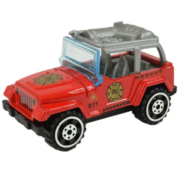 World of Trucks: Malo vatrogasno vozilo u raznim verzijama 7cm slika 4