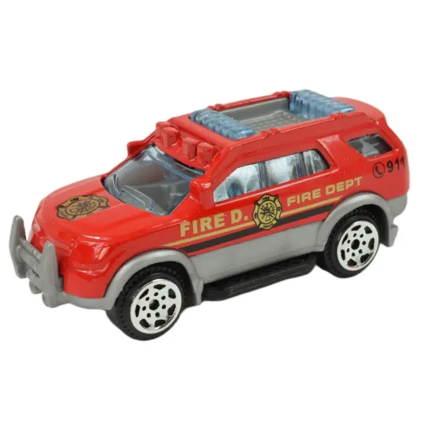 World of Trucks: Malo vatrogasno vozilo u raznim verzijama 7cm slika 5