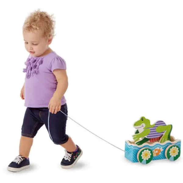 Žablja utrka drvena igračka - Melissa & Doug slika 3