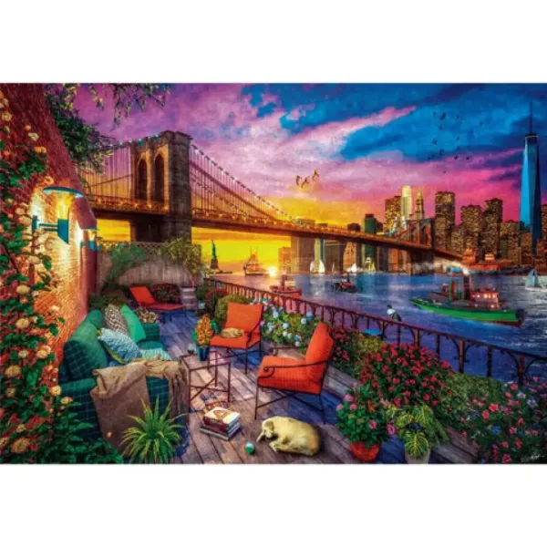 Zalazak sunca na Manhattanu HQC puzzle 3000 dijelova - Clementoni slika 2
