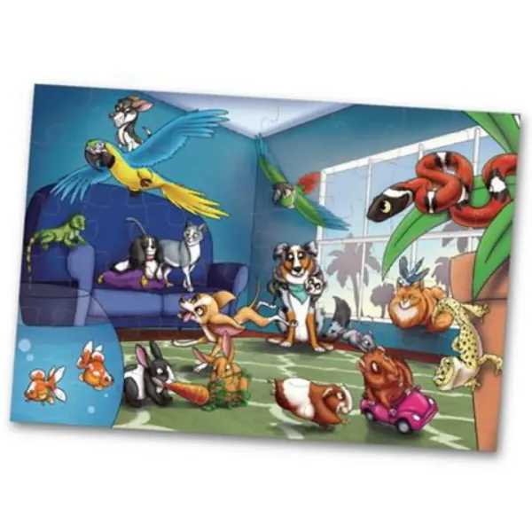 Životinjski party podne puzzle 48kom slika 3