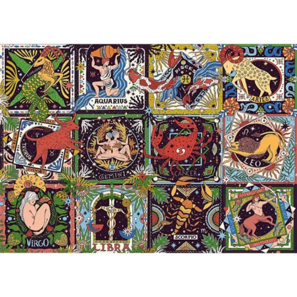 Zodijački znakovi 1000kom puzzle - Trefl slika 2