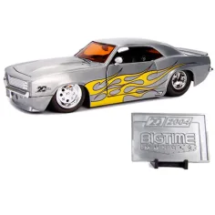 1969 Chevy Camaro metalni automodel 1/24 - Simba Toys slika 3