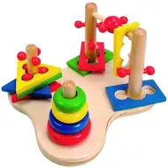 3D drvena igračka za razvoj vještina